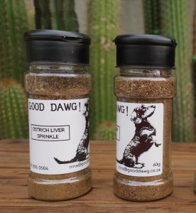 Good Dawg Ostrich Liver Sprinkle for Dogs - Meal Topper for Fussy Eaters